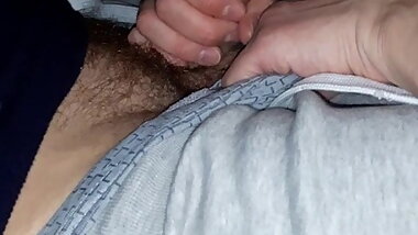 Teen silently swallowing