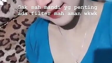 gak usah mandi