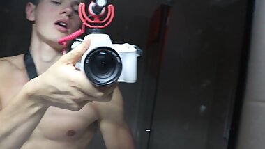 Sweet Cumshot After Taking A Shower