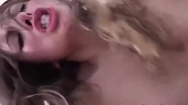 Naughty teen paying the rent with pussy