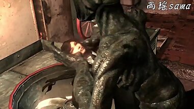 Resident Evil 6 ZhenJi ryona ???