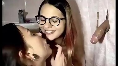 2 amazing teen get blasted with cum