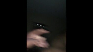 Young mixed teen riding dick in hotel