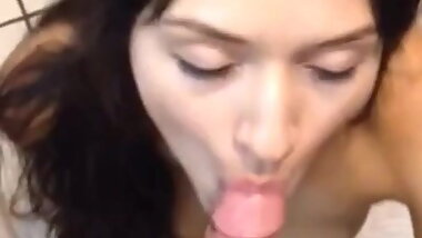 Rica mamada de chica mexicana Mar