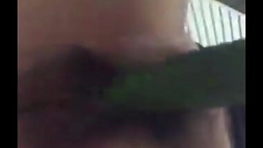 XiaoShimin play cucumber 4