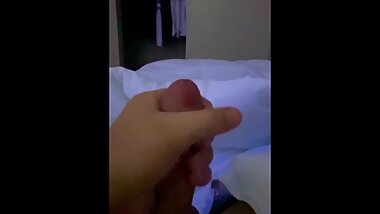 Teen jerking off