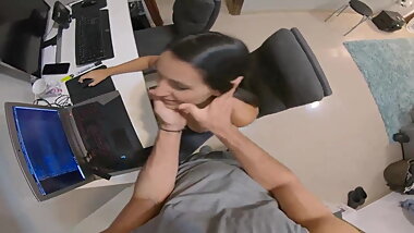 Never Enough Touching my Girlfriend - Big COCK SUCK and FUCK