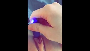 Teen plays with herself while IТm working