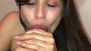 sucking another big cock