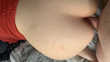 Almost Getting Caught Fucking Teen Roommate