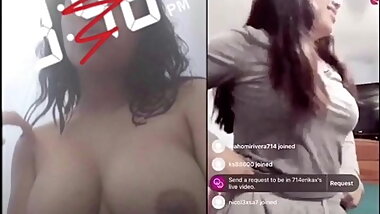 High school teen live exposed