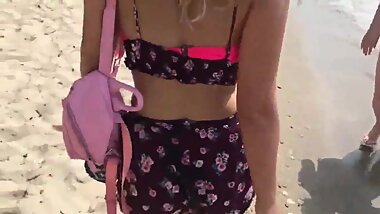 Guy Caught Us, People Watching, Beach Sex, Show Ends