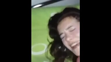 Adorable teen gets facial