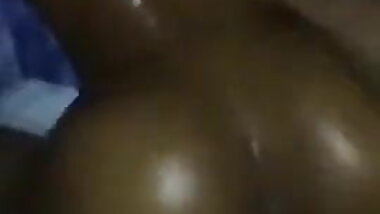 Slim thick ebony thot backshots