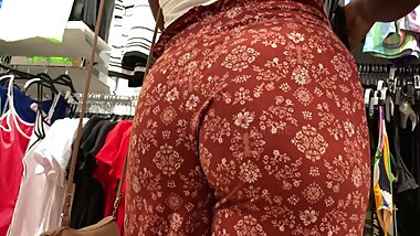 Frisky Girl In Loose Pants