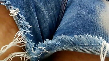 Tentando no shortinho folgadinho Upshorts Nice ass teen