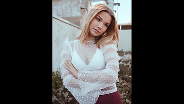 Hot German Youtuber Julia Beautix cum tribute cum challange