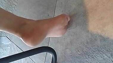 feet and soles of two girls