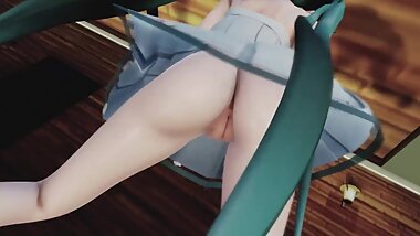 MMD Neko Hatsune Miku (gentleman) (Submitted by gordon91)