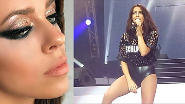 Vanessa Mai Hotpants Latex 02