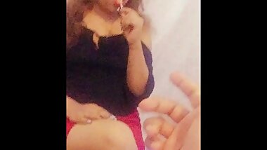 Leona Under Bowl job part 1