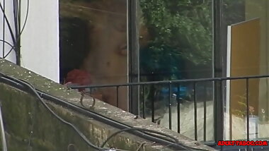 Neighbor In Front Of The Mirror