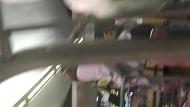 PAWG in Booty Shorts shopping