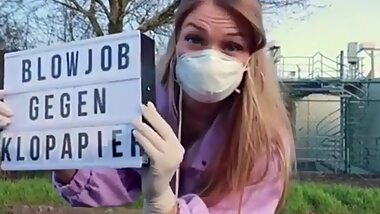 blowjob for toilet paper. Thanks Covid-19