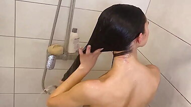 My 18 Year Old Stepsis at Shower and I FUCKED HARD