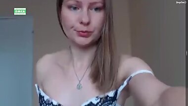 Girl insertion buttplug in ass