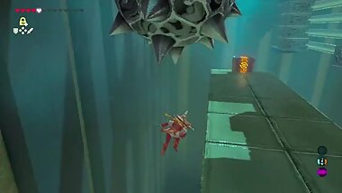 Link Gets Pinned to the Ground and Demolished By Huge Spiky Metal Ball Repeatedly Until He Gives Up