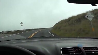 You cum on Scarlett Sage's cute little hand anal