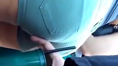 Encoxada Arrimon dedo ass