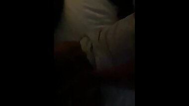 Drilling on her stomach