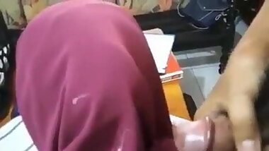 In Office (Luckily She Didn't Notice For The Umpteenth Time)