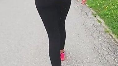 Public cum on girl 7