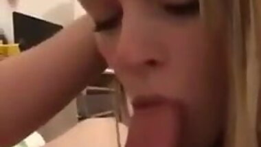 Nice suck blond teen
