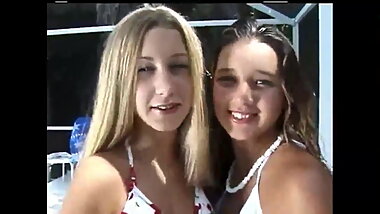 CHRISTINA MODEL dancing with friend (link in description)