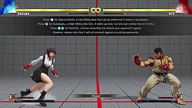 Sakura Demonstration Pt1 - SFV