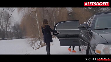 LETSDOEIT - Busty Hottie Picked Up For Exclusive Fuck Sessio