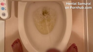 Pee after jerk off