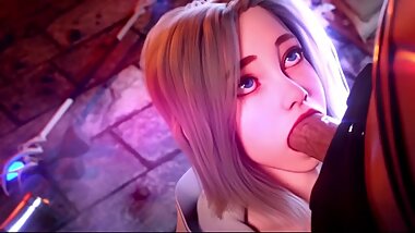 League of Legends Lux Blowjob Animation
