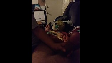 Latina teasing handjob