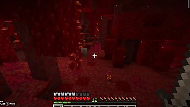 Minecraft 1.16 Survival: Episode 9- Gearing up for battle