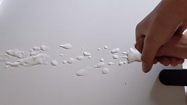 stroking my cock over your hot pussy;)