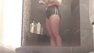 Teen Spy Shower