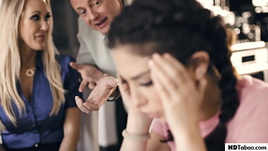 Sick Fantasy With Mature Couple And A Teen