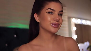 Tanned teen hardcore herself