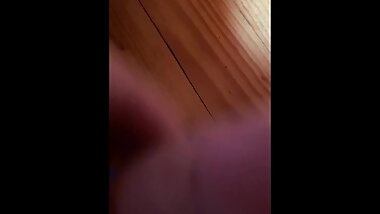 Boy masturbate his wet cock