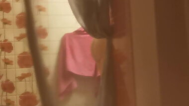 Window voyeur shower